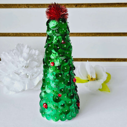 Beaded Sequin Tree