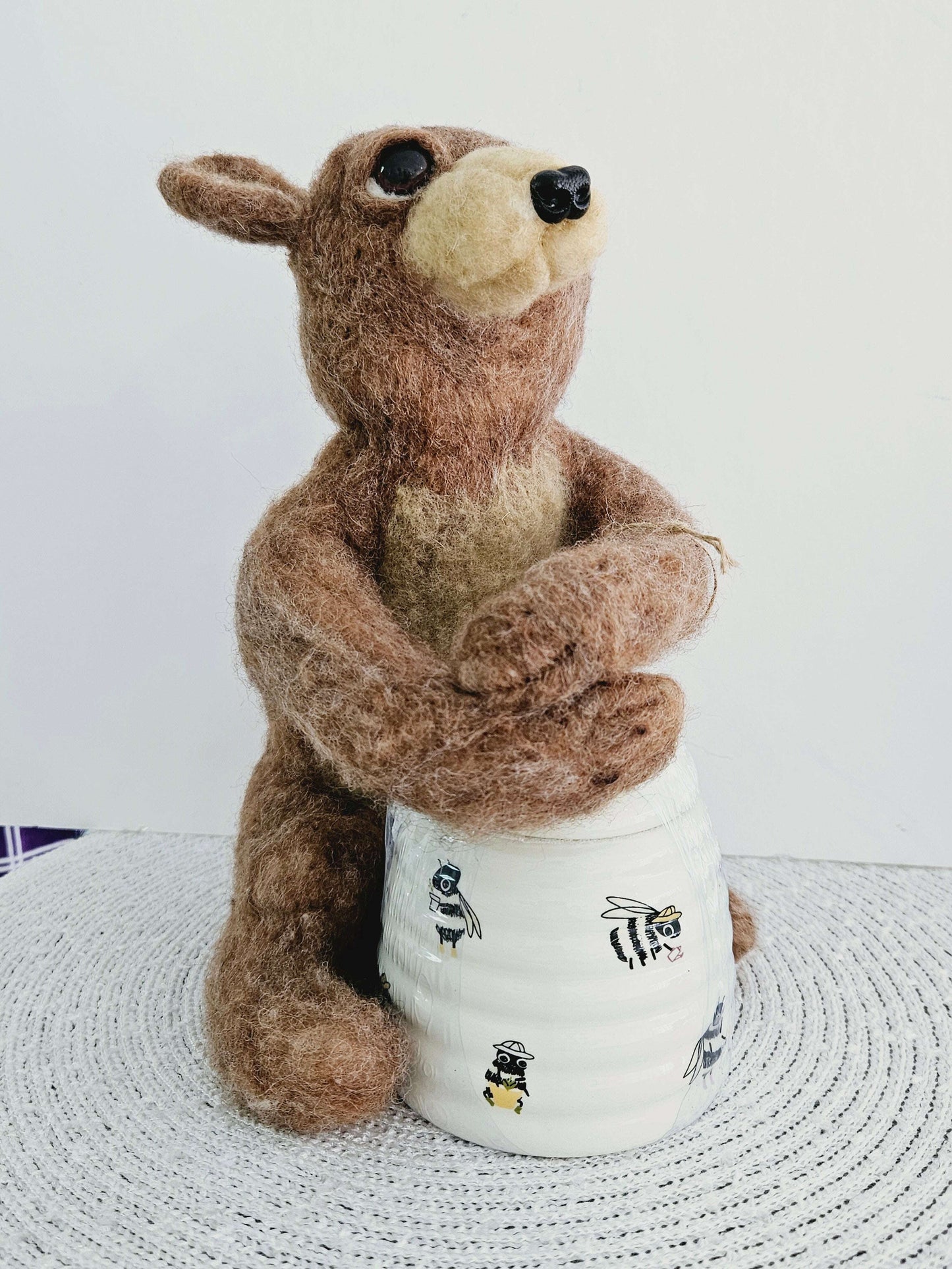 Bear with a Honey Jar