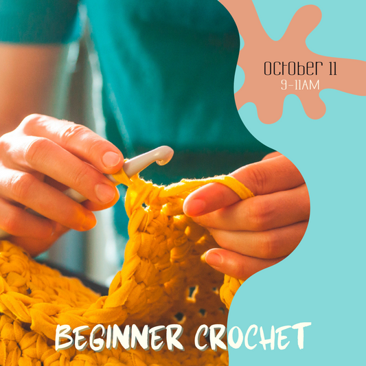 Beginner Crochet with Anna (Knotty Flowers)