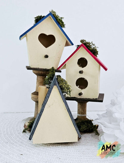 Bird House Cluster