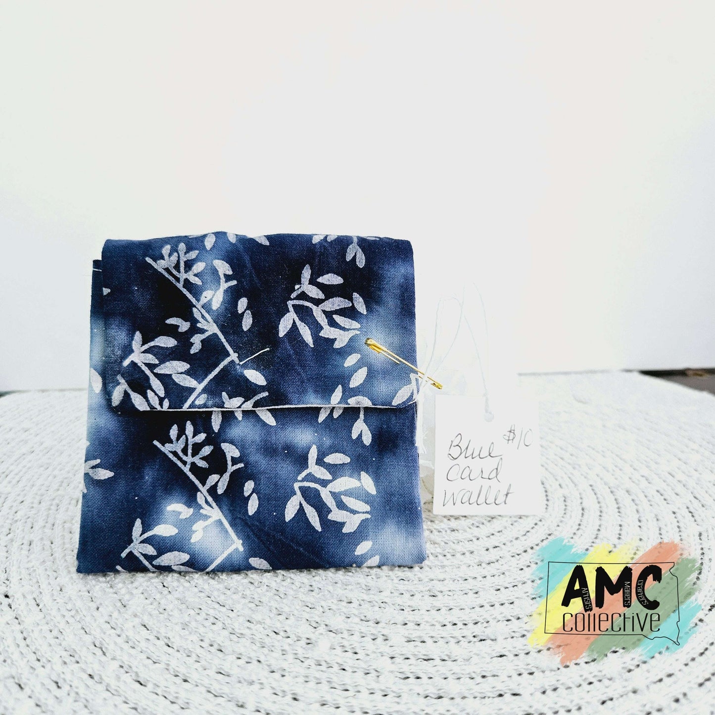 Blue Envelope Pouch