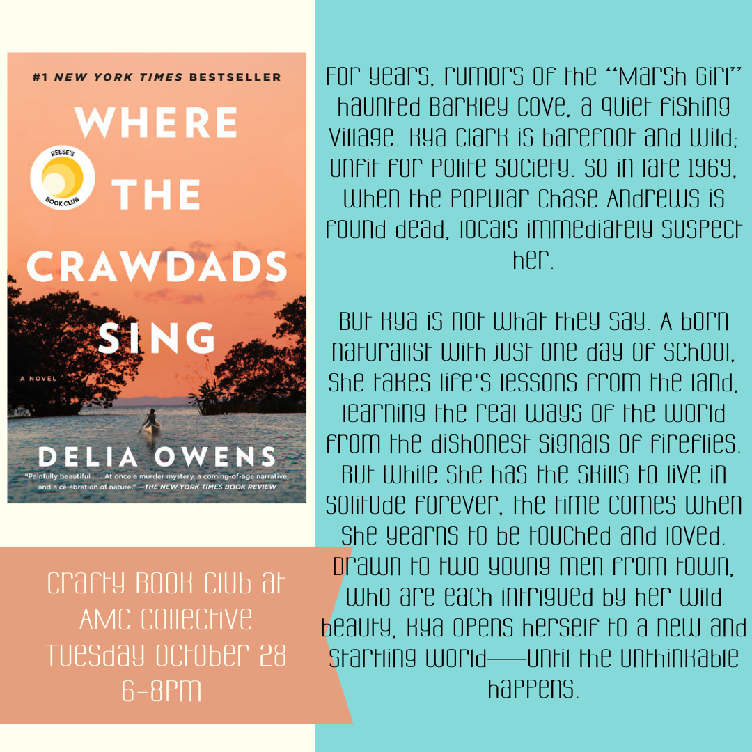 Crafty Book Club – Where The Crawdads Sing