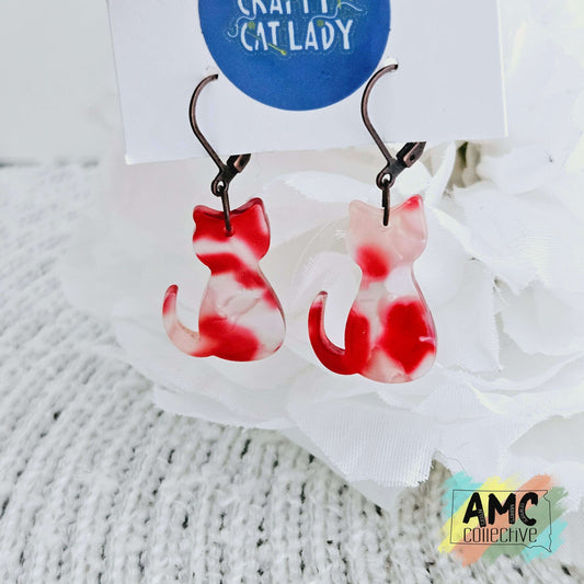 Cat Silhouette Earrings