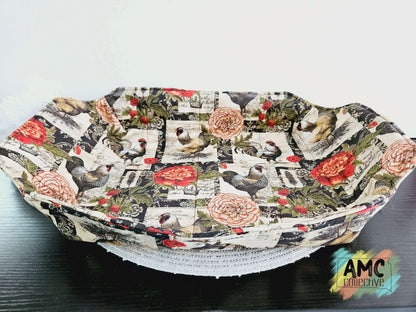 Chicken Floral Pot/Bowl Holders