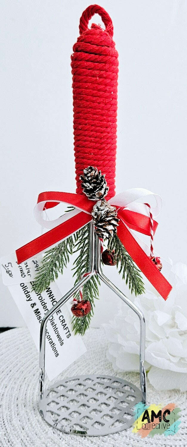 Christmas Masher Decor