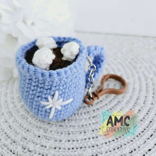 Cocoa Mug Keychain/Bag Charm