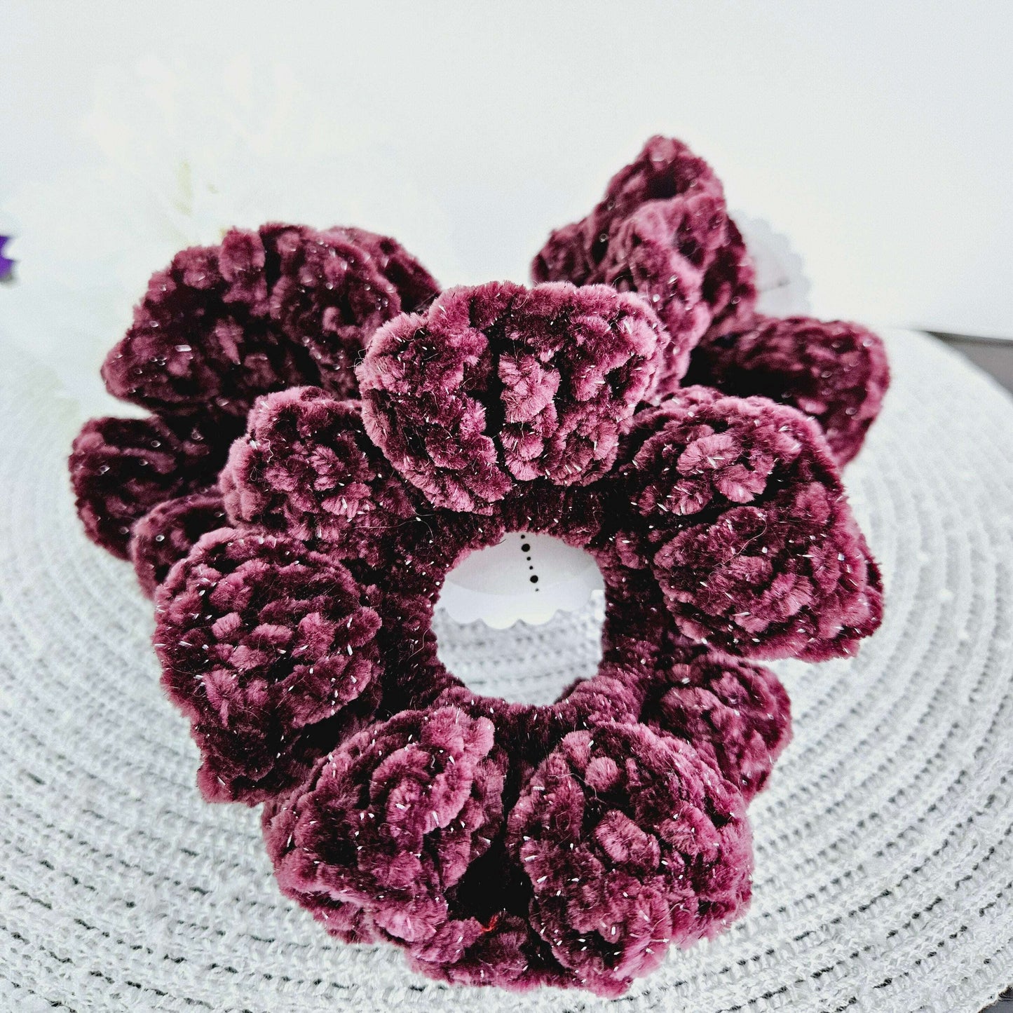 Crochet Scrunchie-Plonk