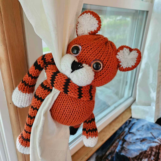 Curtain Tie Back Tiger