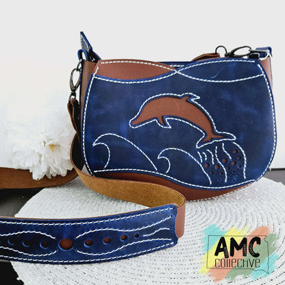 Dolphin Leather Handbag