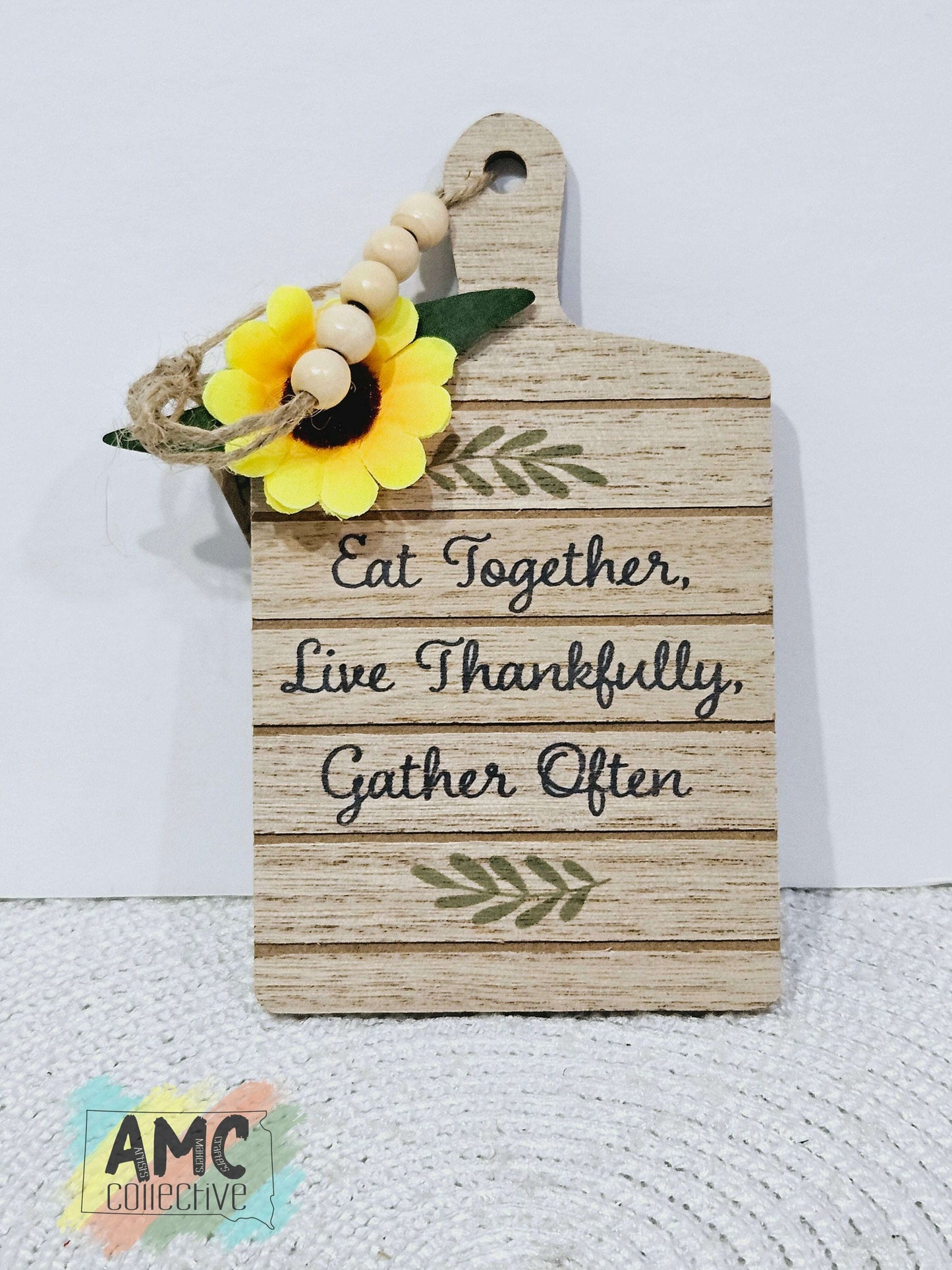 Eat Together Cutting Board Decor