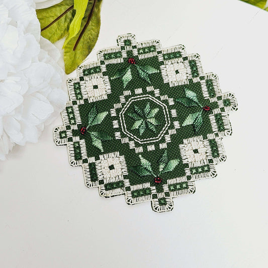 Hardanger Christmas Doily