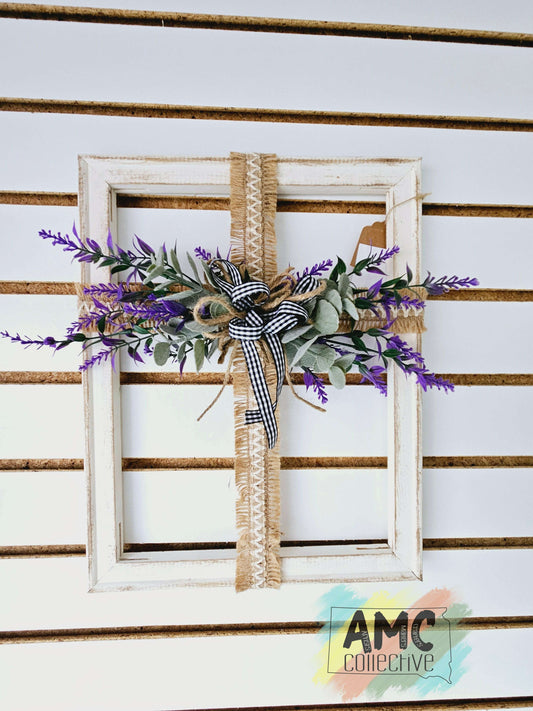 Fabric Cross Wall Hanging Frame