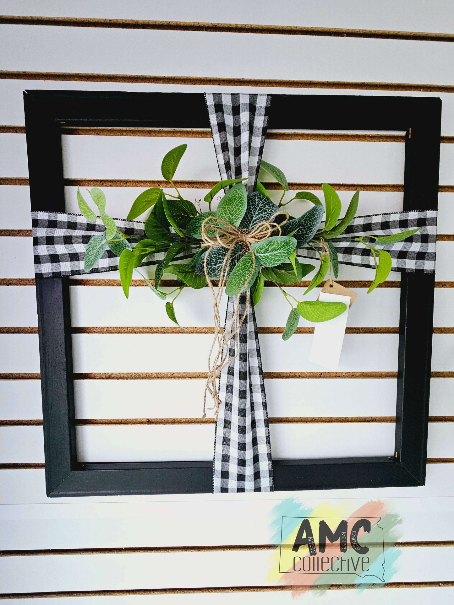 Fabric Cross Wall Hanging Frame