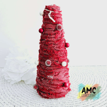 Fabric Wrapped Tree