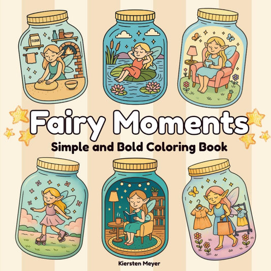 Fairy Moments Coloring Book
