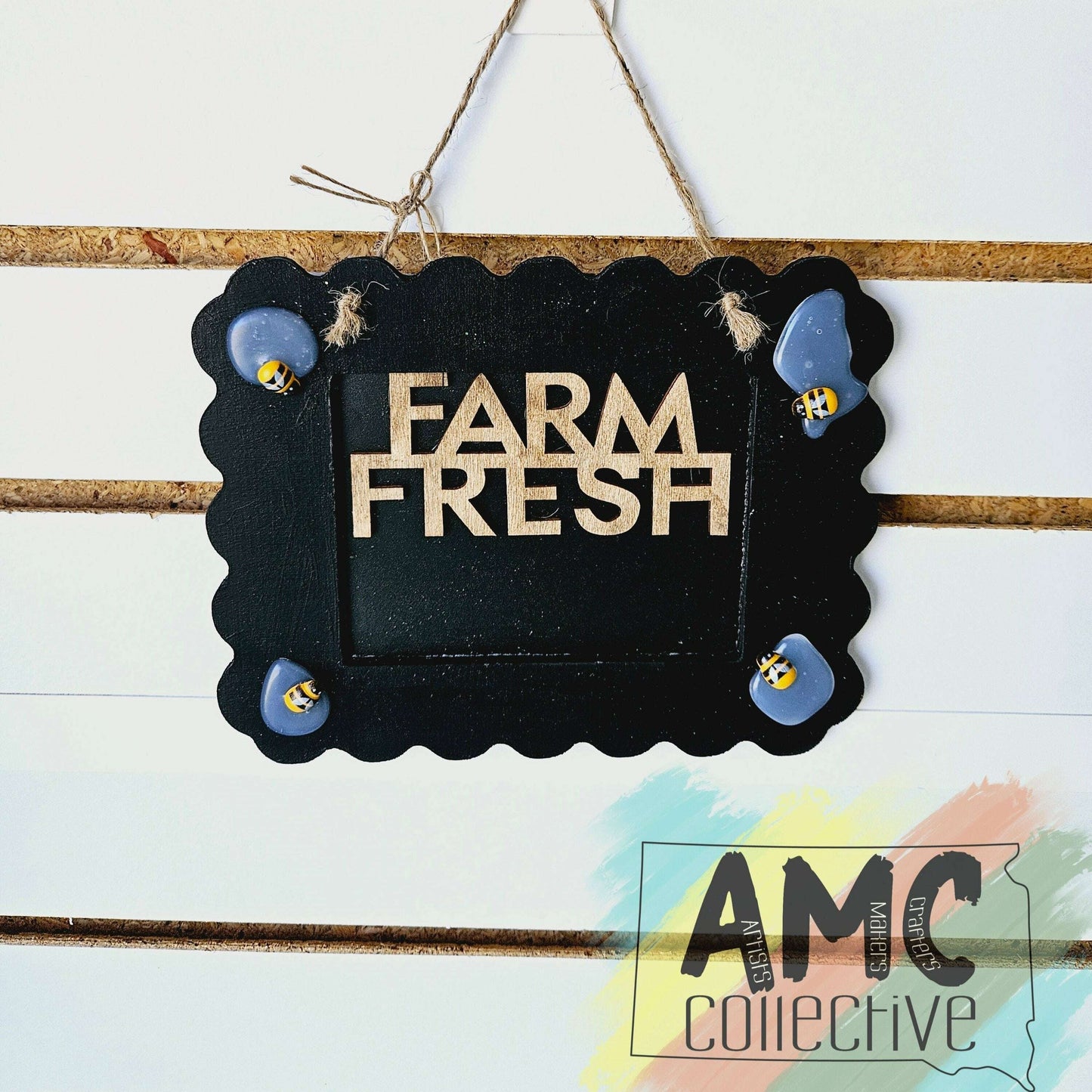 Farm Fresh Chalkboard Sign