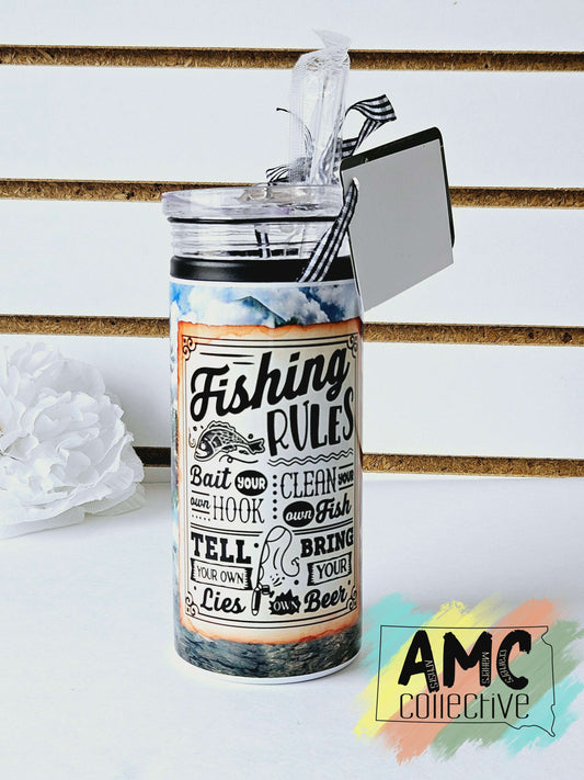 Fishing Can Cooler/ Tumbler