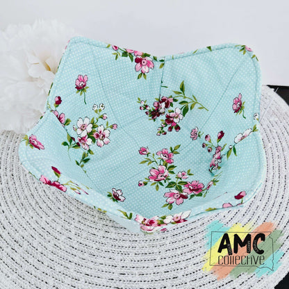 Floral Print Bowl Holder