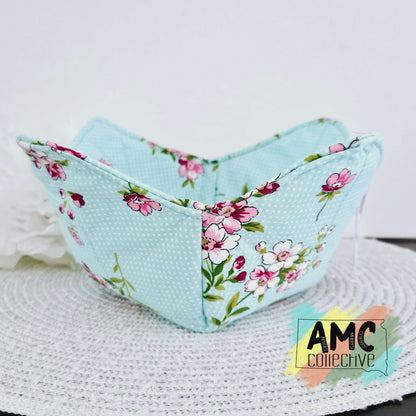 Floral Print Bowl Holder