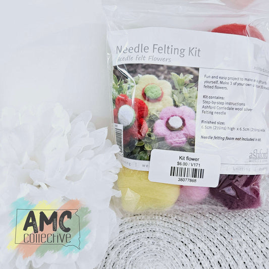 Flowers Felting Kit