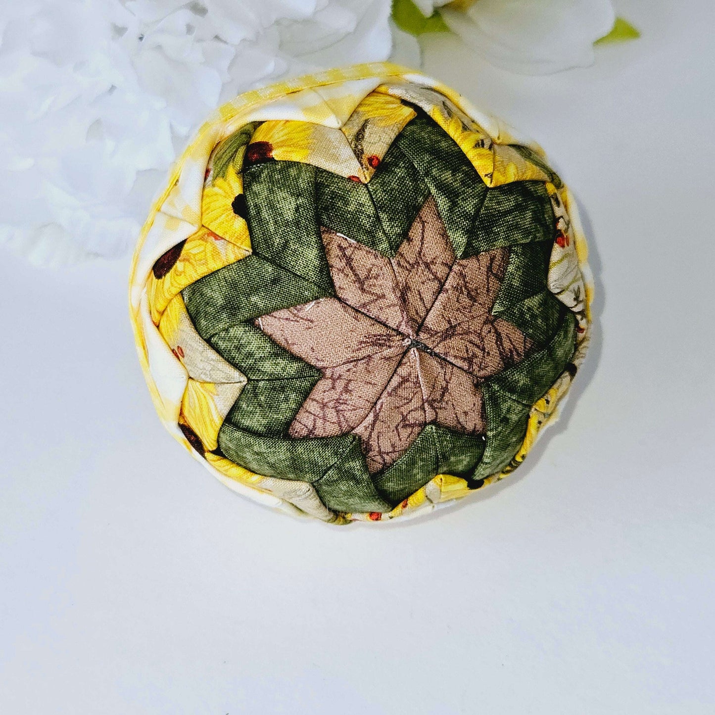 Sunflower Folded Star Decor Balls