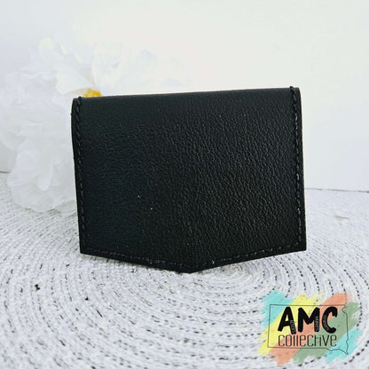 Folding Leather Card Sleeves