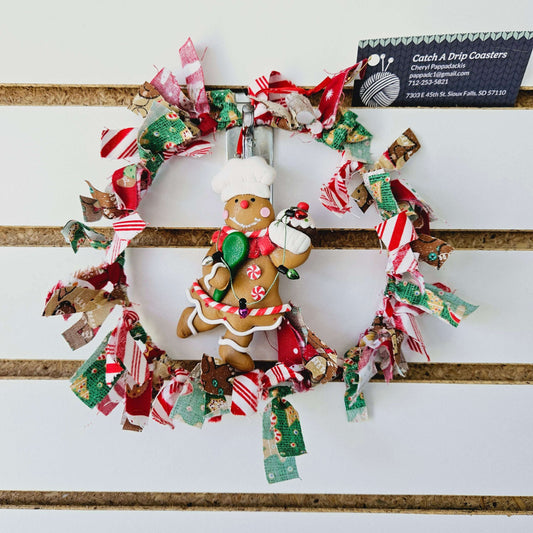 Gingerbread Baker Christmas Wreath