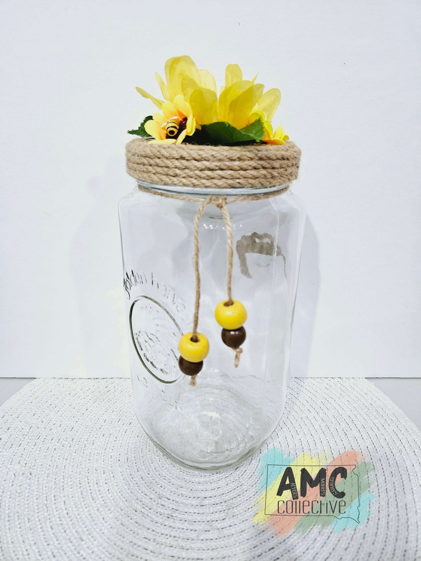 Golden Harvest Sunflower Canister