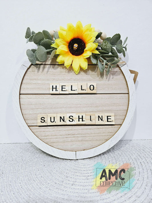 Hello Sunshine Wall Hanging