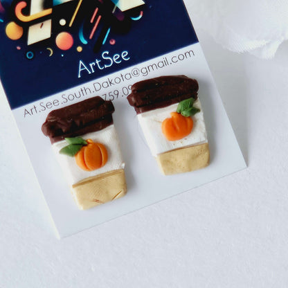 Holiday Theme Clay Earrings