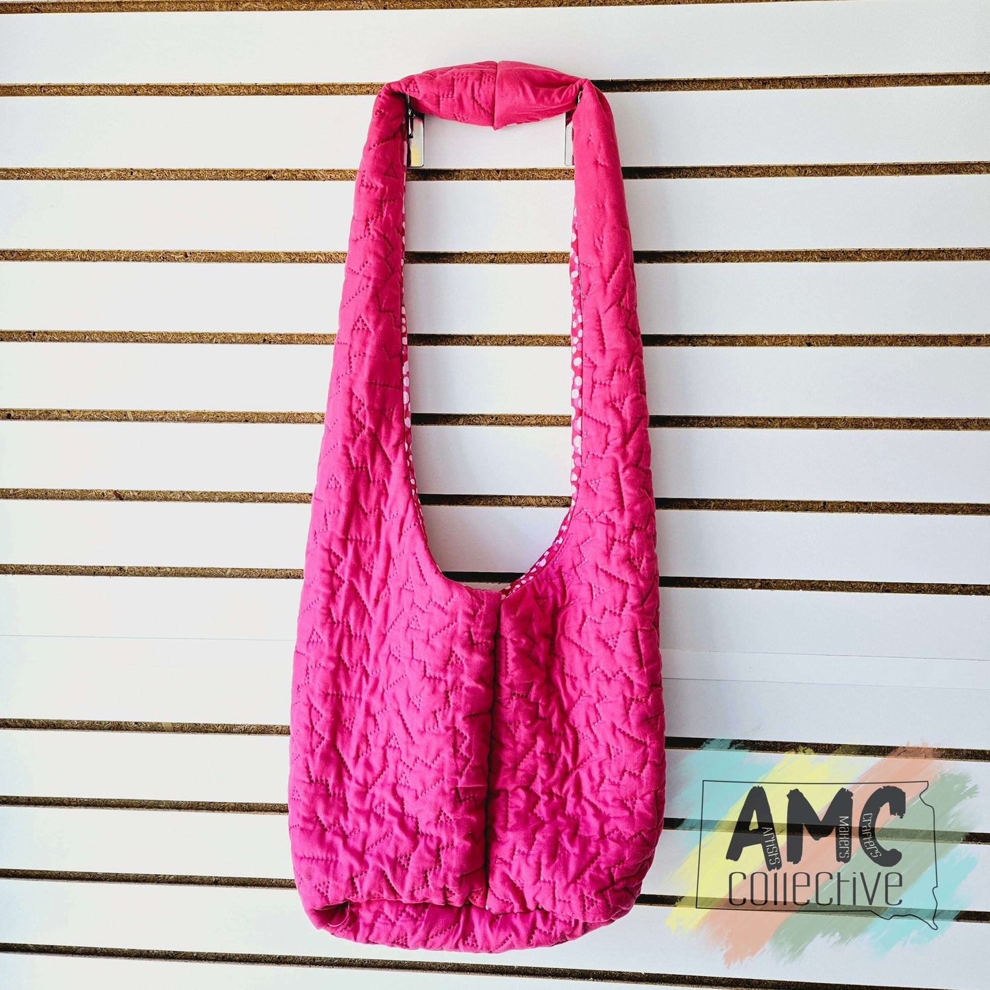 Hot Pink Slouch Bag