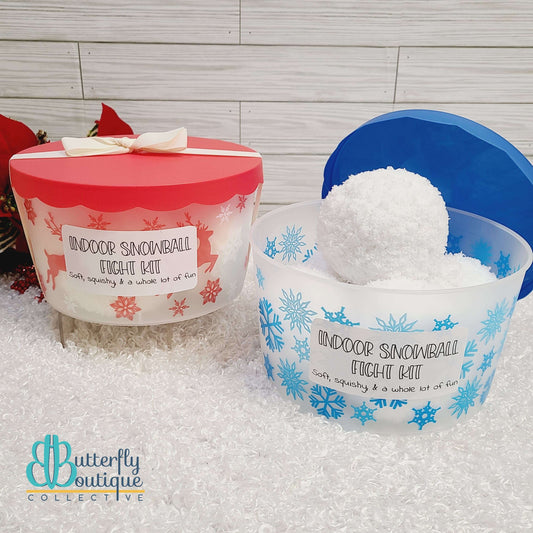 Indoor Snowball Fight Kit