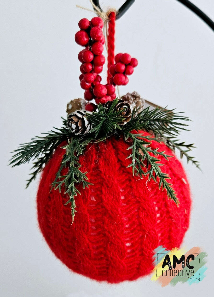 Knit Christmas Ornament