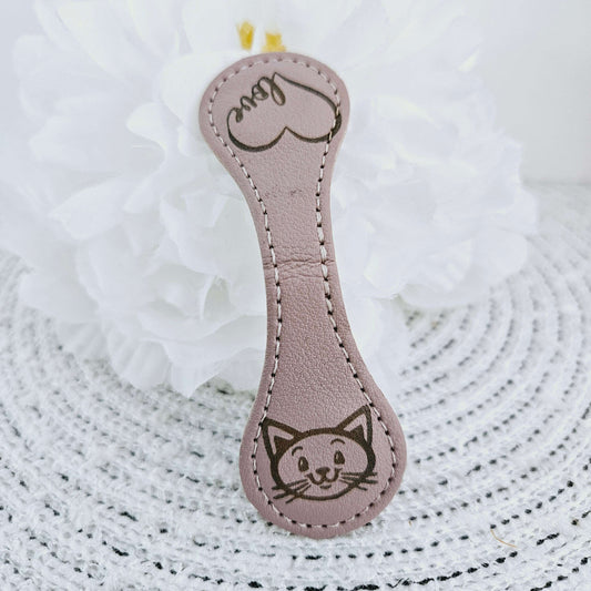 Magnetic Bookmarks Pink Cat/Heart