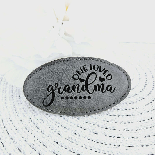 One Loved Grandma Engraved Magnet