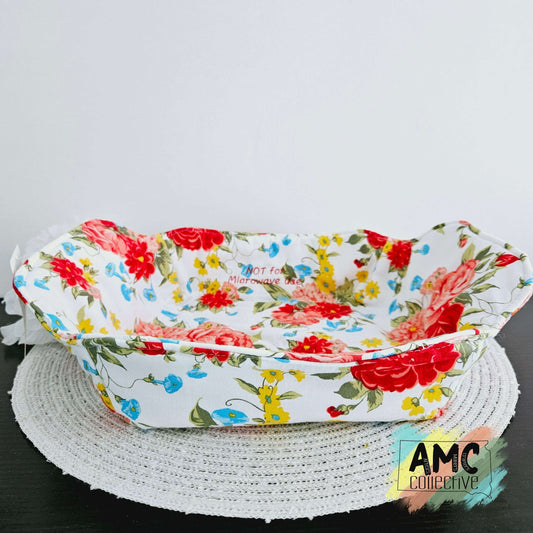 Red Floral 8x8 Pan Holder