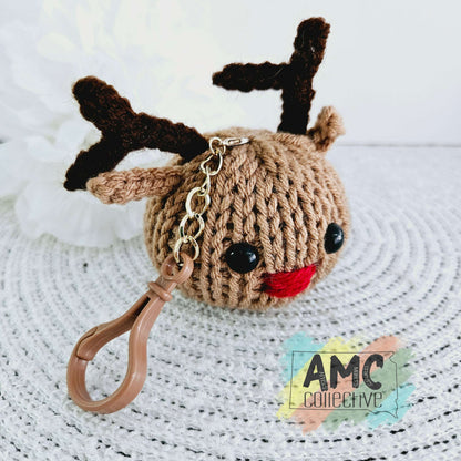 Reindeer Keychain/Bag Charm