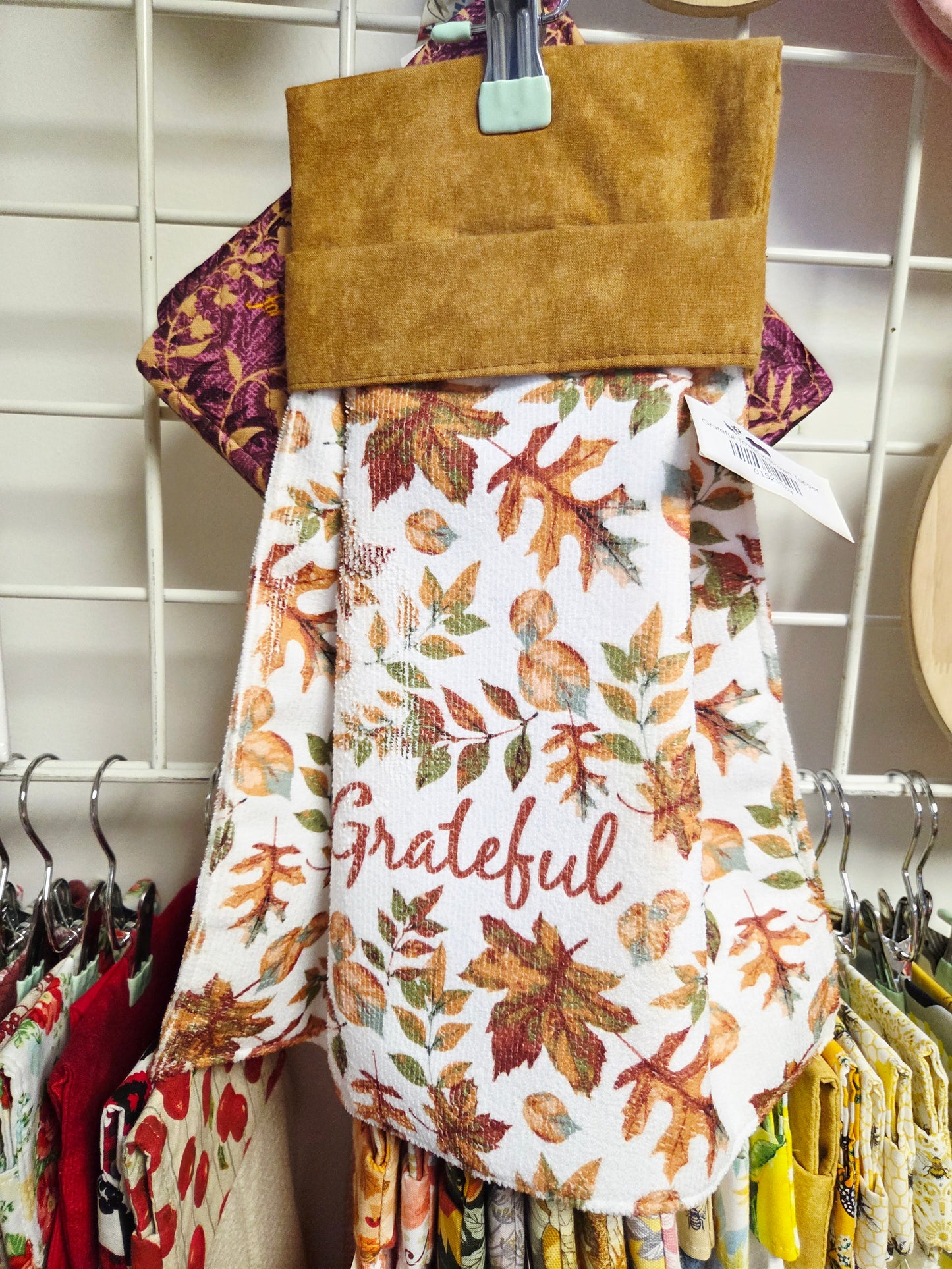 Grateful Towel w/Brown Topper