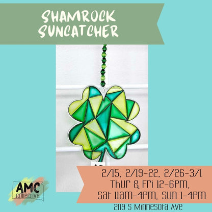 Stained Glass Shamrock