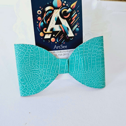 Single Layer Bows - Turquoise