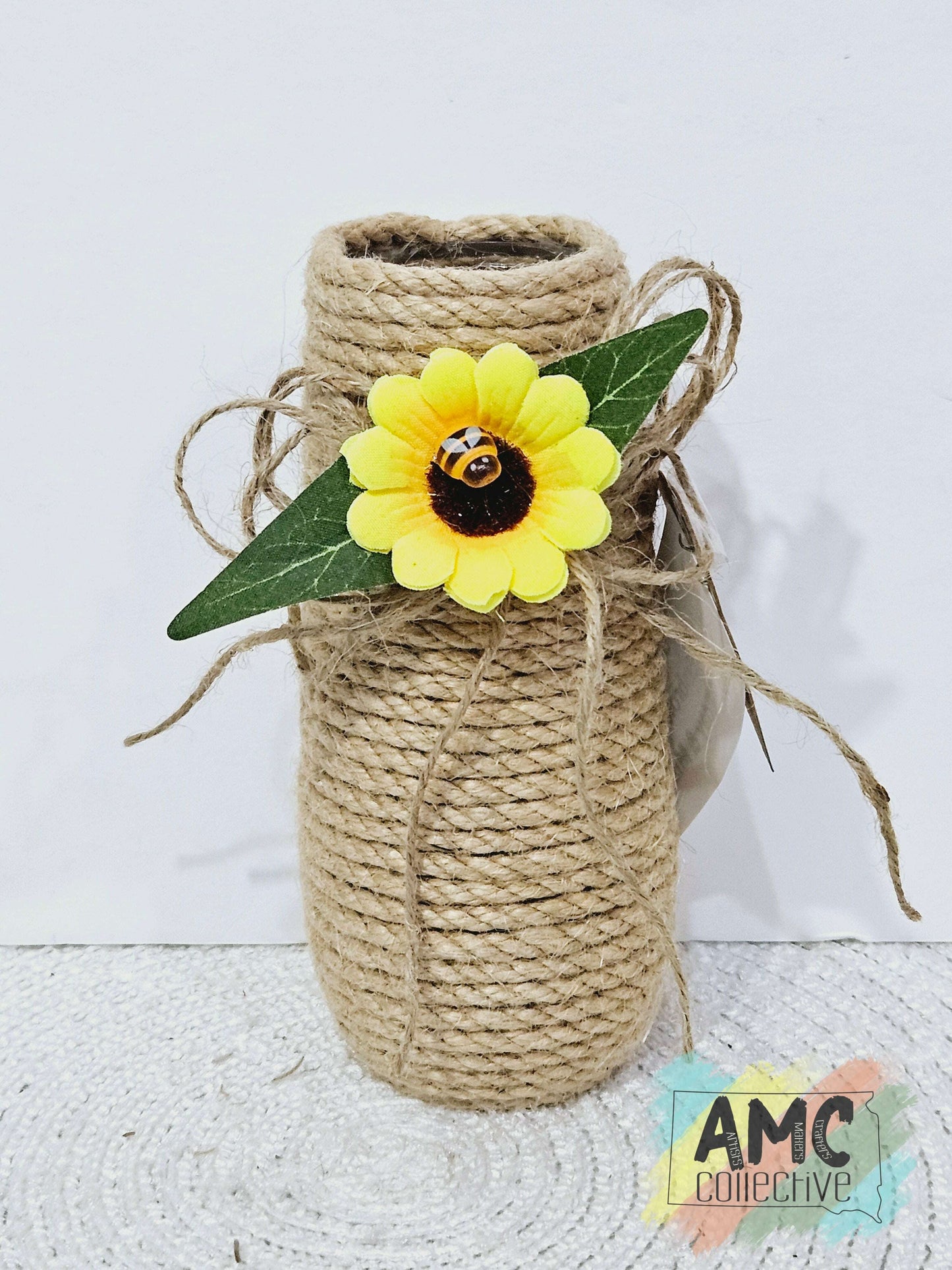 Slender Sunflower Vase