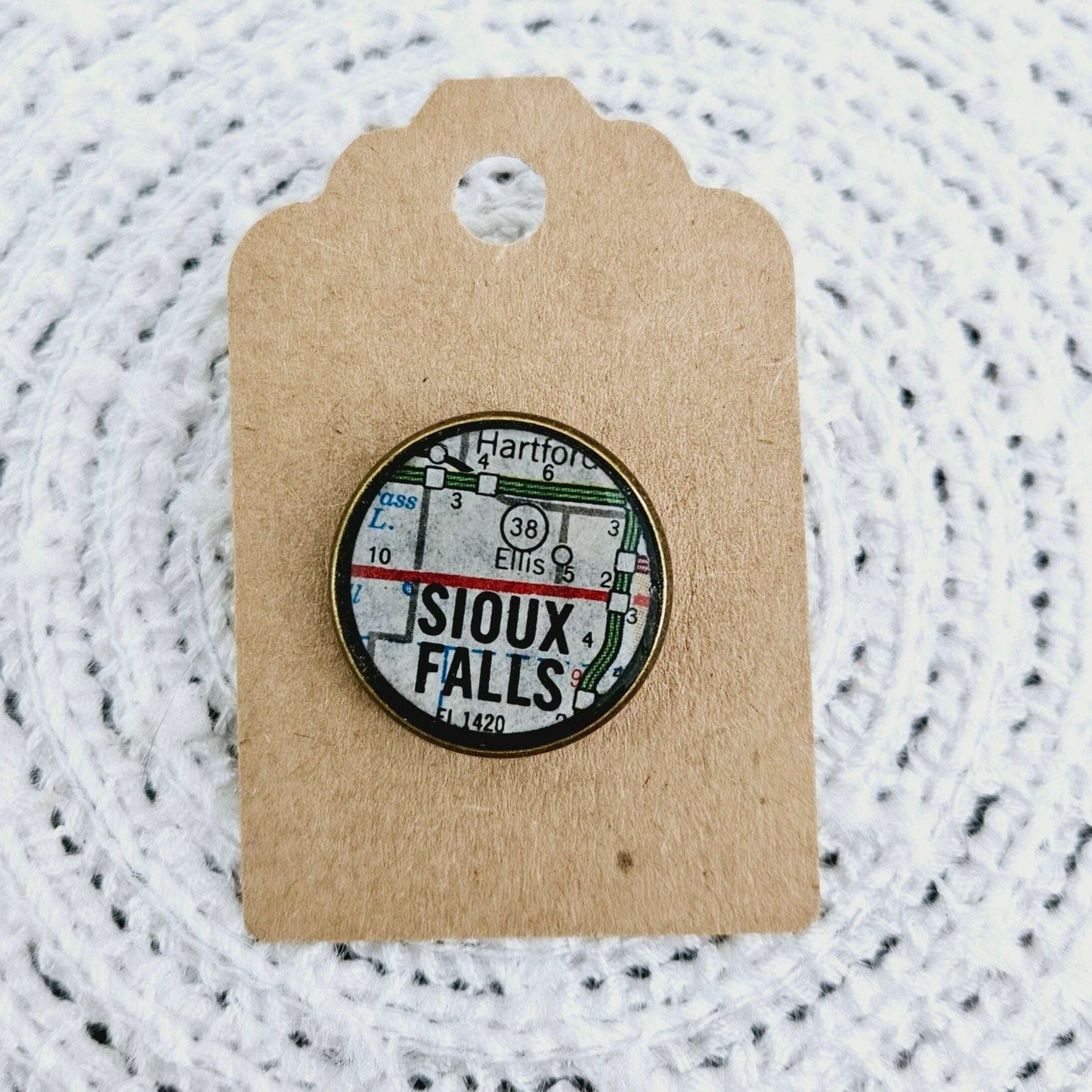 South Dakota Map Pins