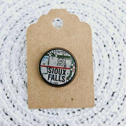 South Dakota Map Pins