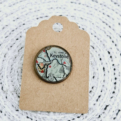 South Dakota Map Pins