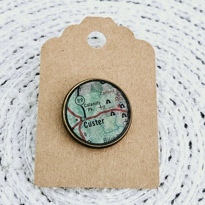 South Dakota Map Pins