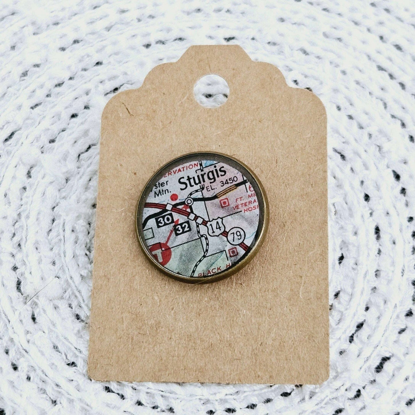 South Dakota Map Pins