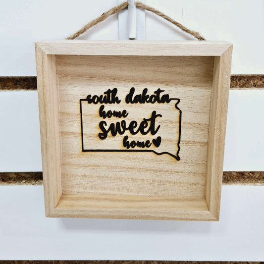 South Dakota Small Box Sign