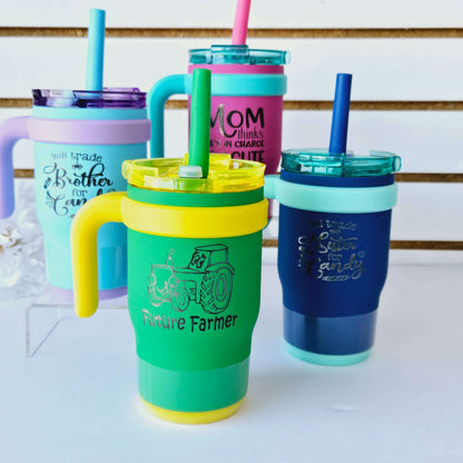 SS Engraved Kids Tumbler