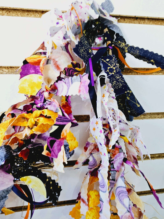 Starry Fabric Garland