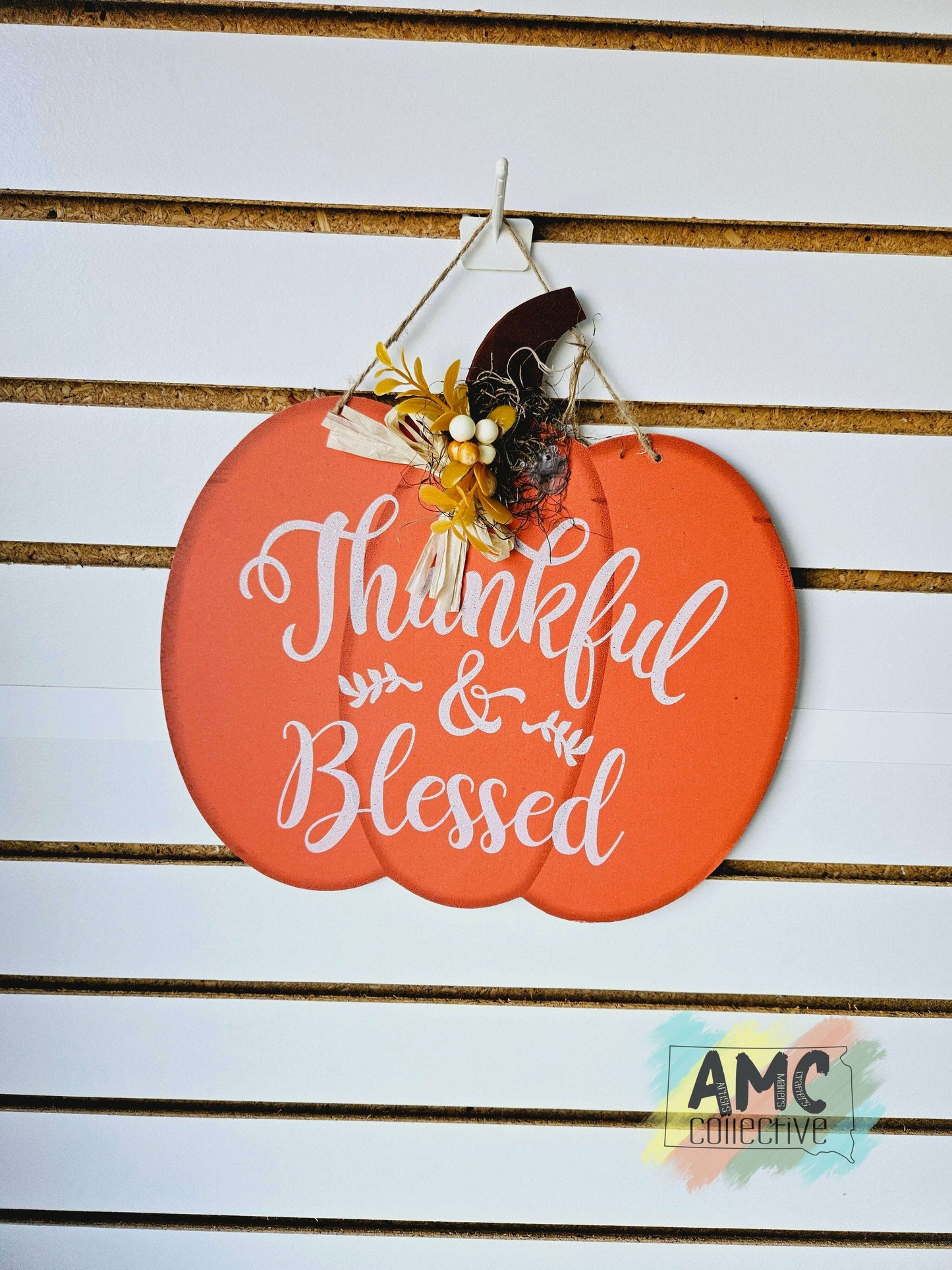 Thankful and Blessed Wall Hanging